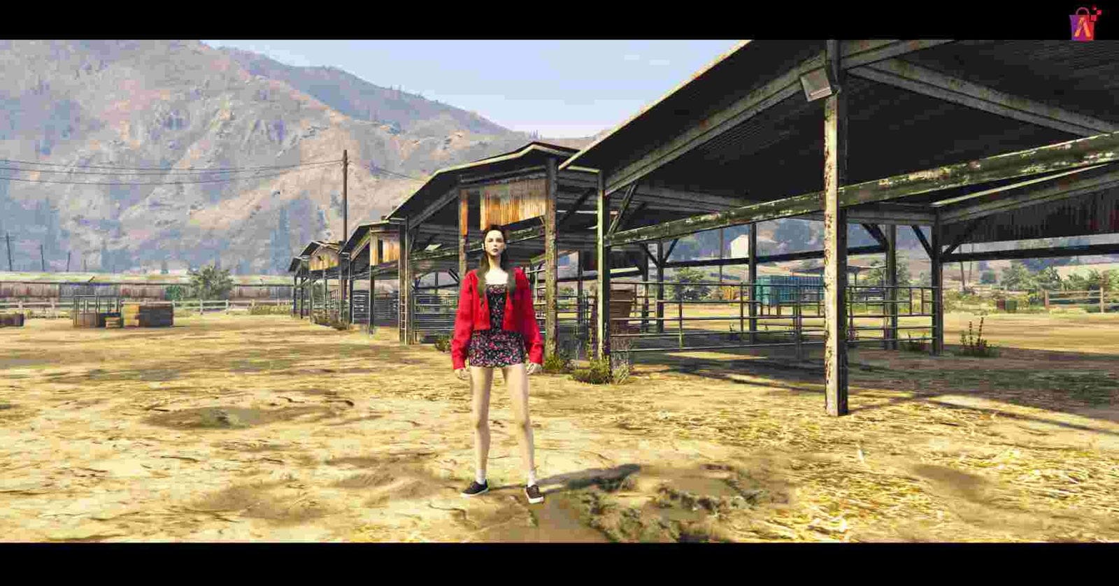FiveM Realistic Female V1 Ped