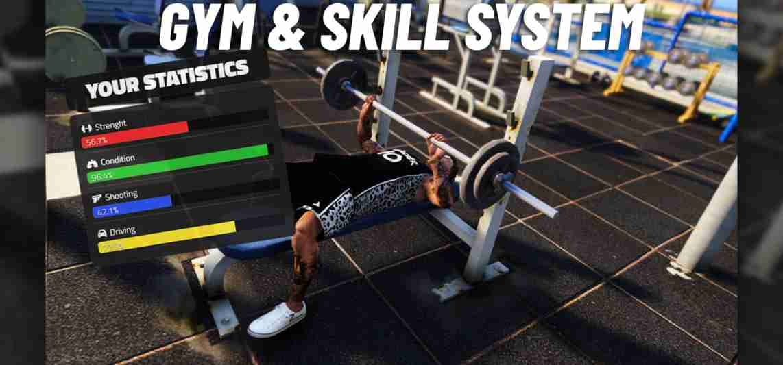FiveM Gym And Skills Script