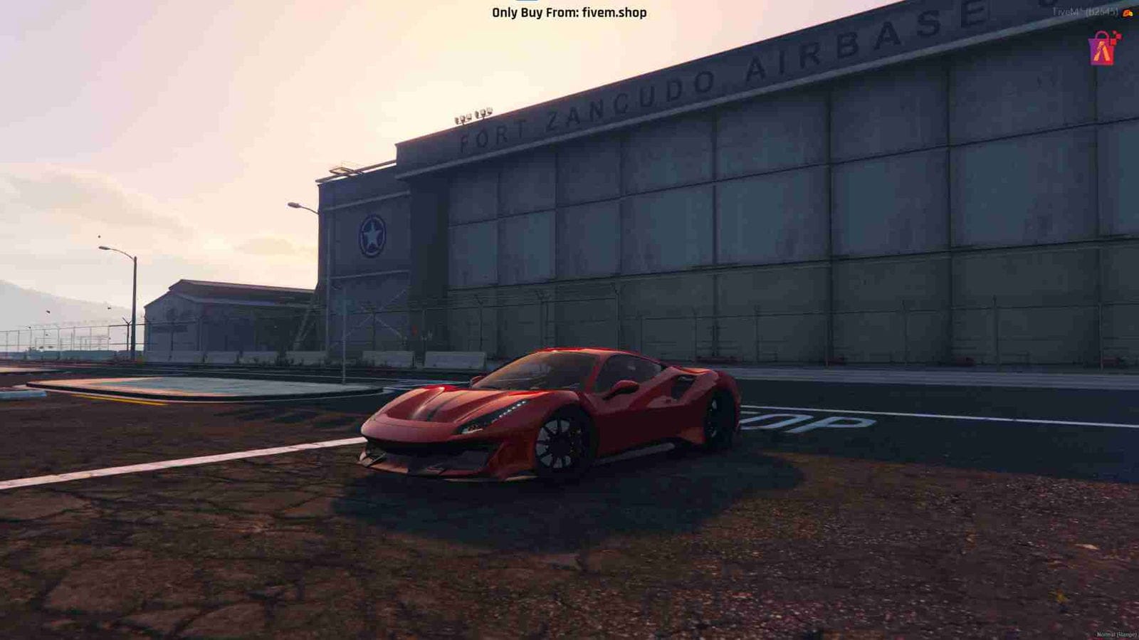FiveM Non Branded Ferrari F488s Car