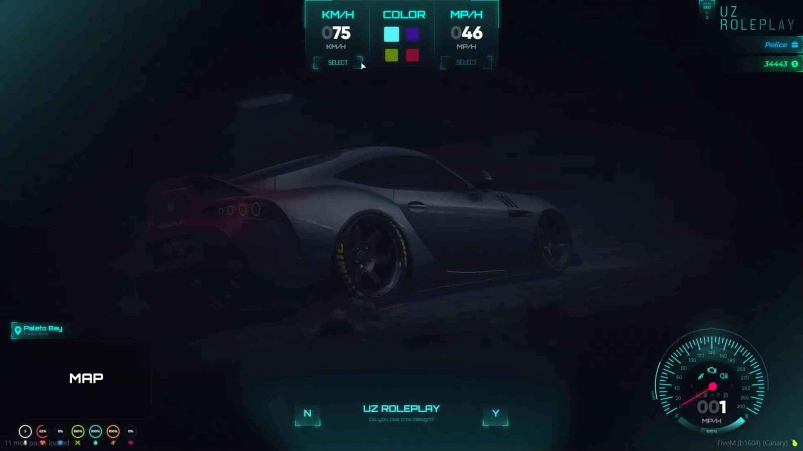 Car Hud FiveM