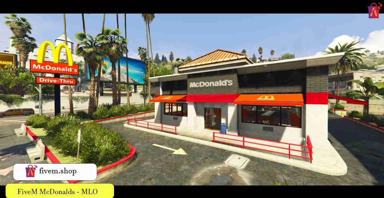 FiveM Mcdonalds MLO V3