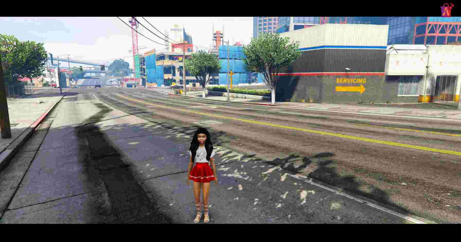 FiveM Madalena Girl Ped