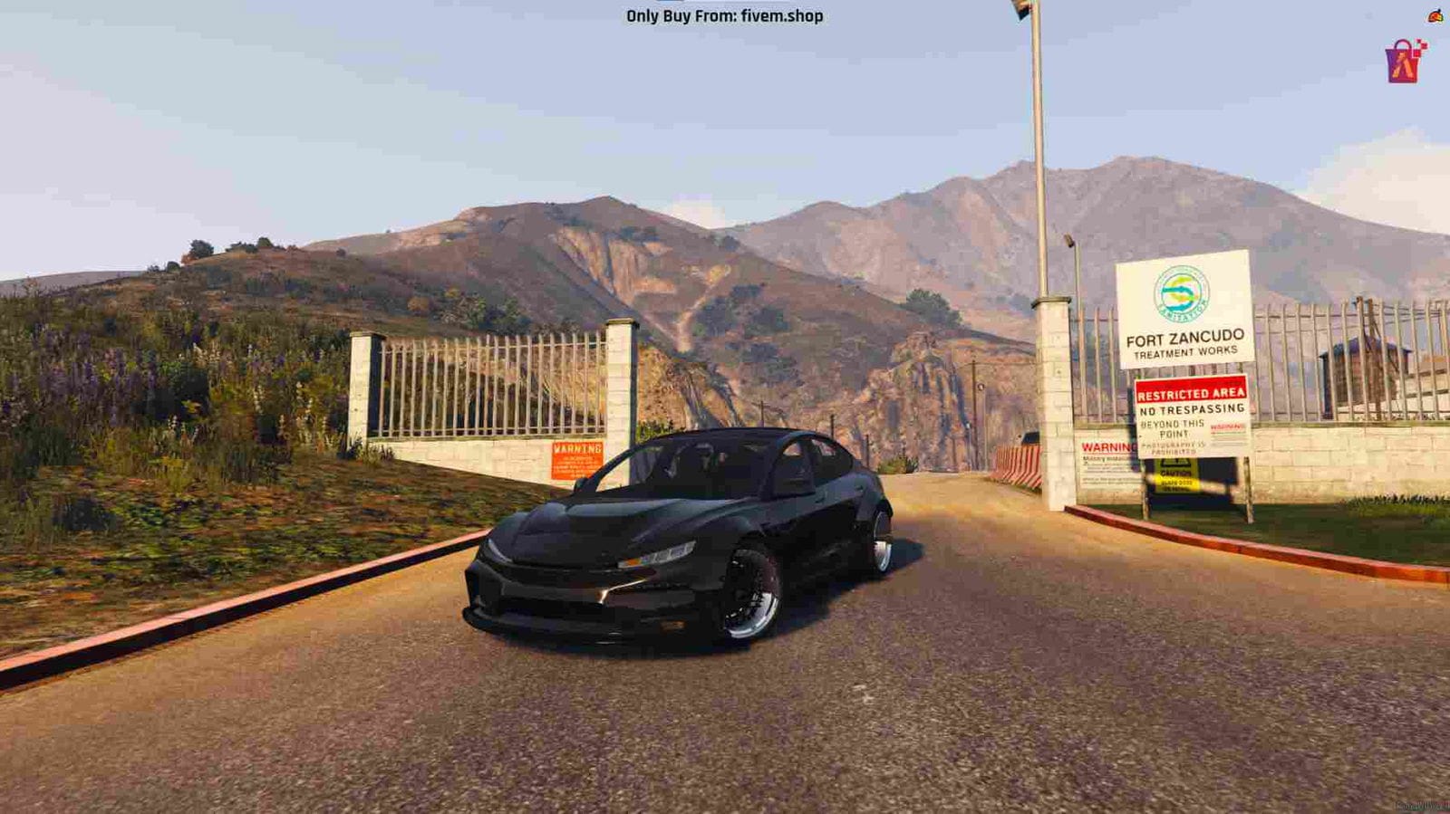 FiveM Non Branded Electric Car