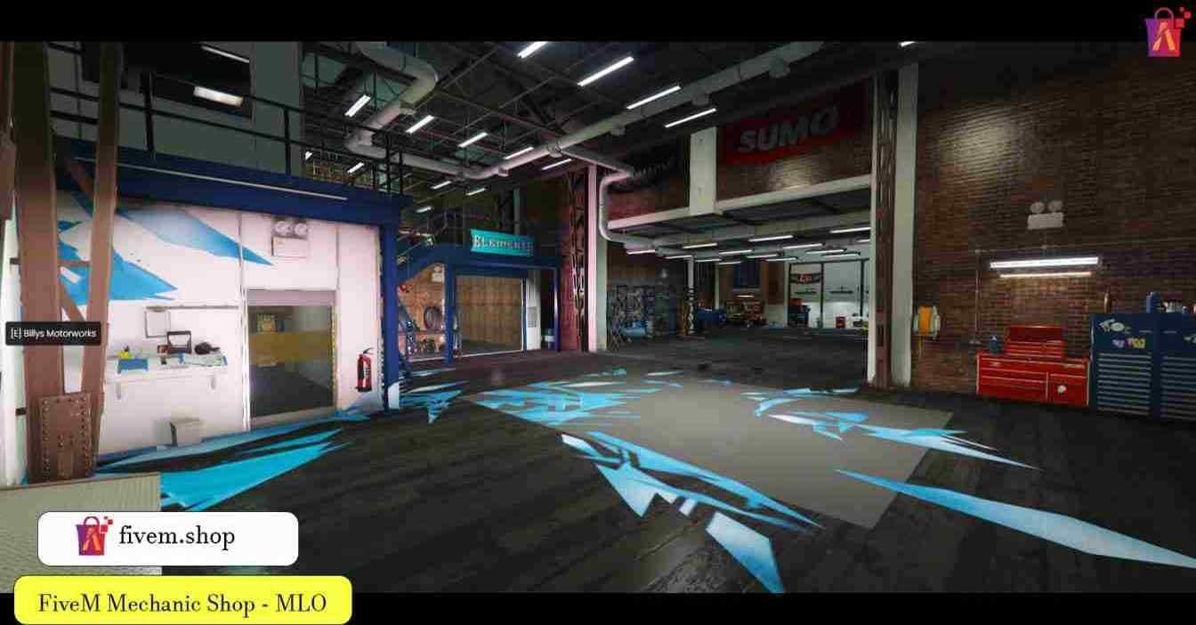 FiveM Mechanic Shop MLO V3
