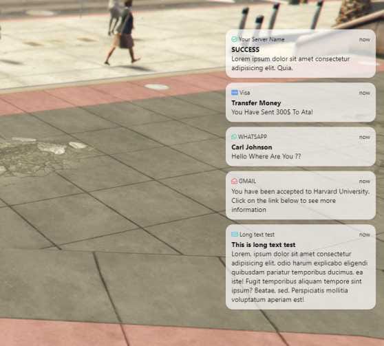 FiveM Chat Message