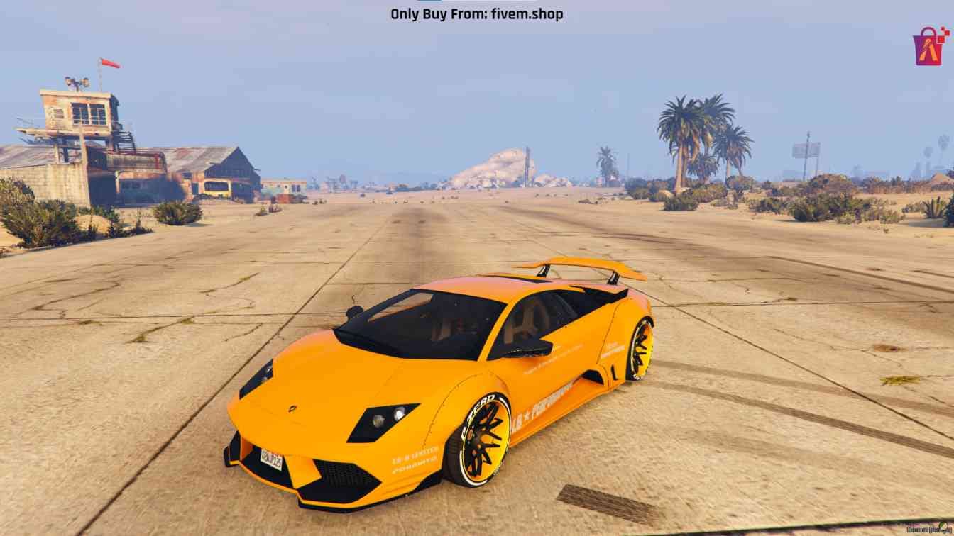 FiveM Lamborghini Murciélago LP670 LBWK Car