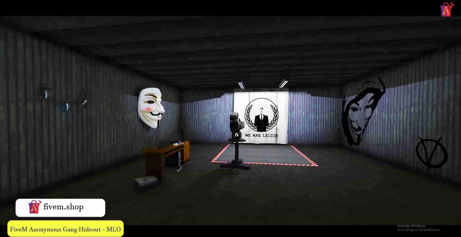 FiveM Anonymous Gang Hideout