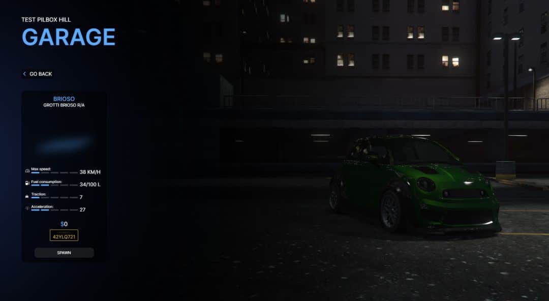 FiveM Parking Script