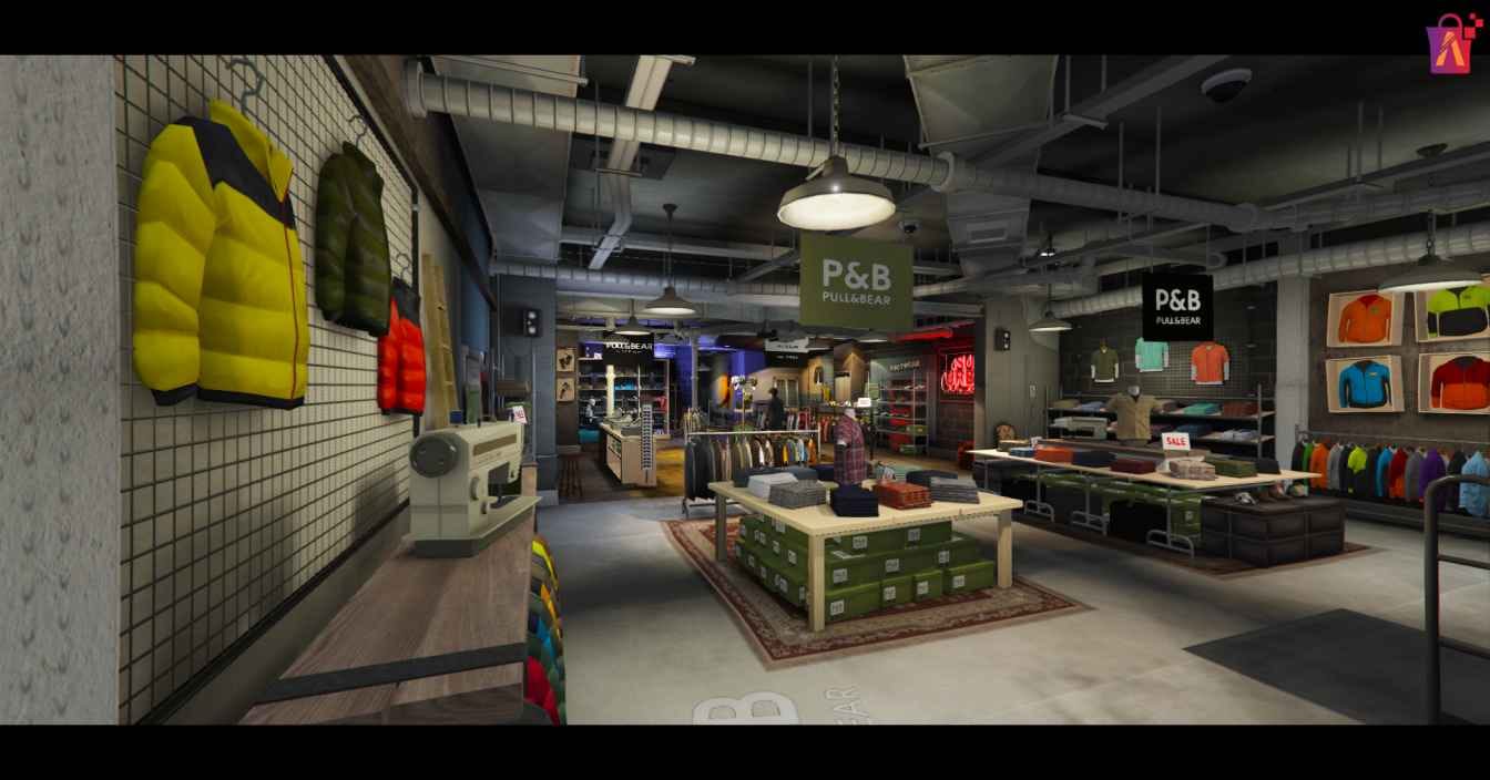 Pull and Bear Clothing Shop Mlo FiveM