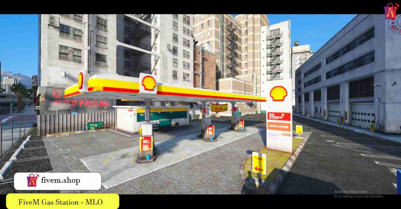 FiveM Gas Station MLO V1