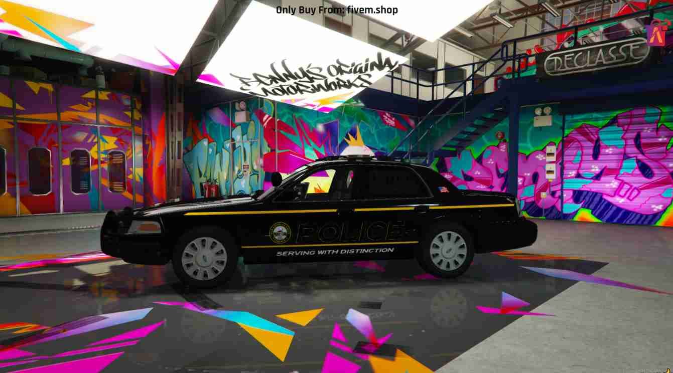 FiveM Crownvic PD Car