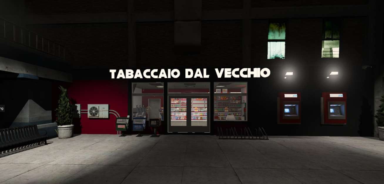 good Legion Parking lot Store MLO FiveM