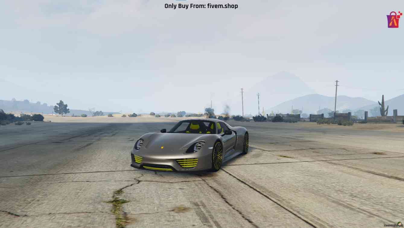 FiveM VIP Porsche 918 Spyder Car