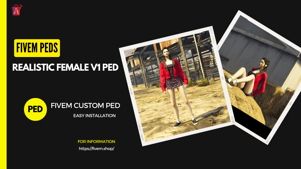 FiveM Realistic Female V1 Ped