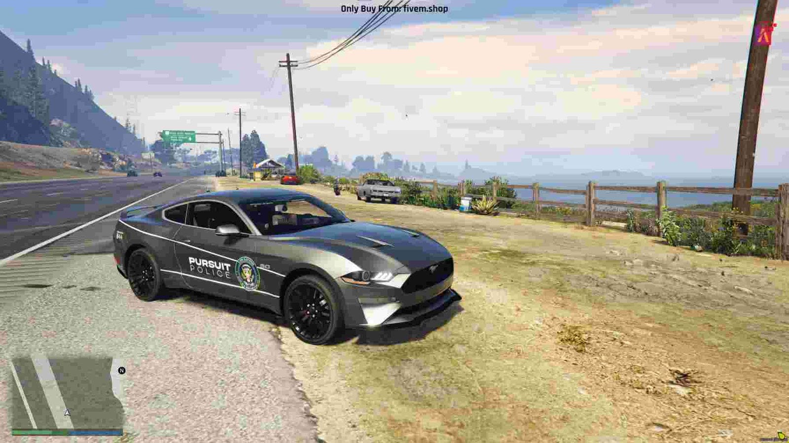 Mustang Police Car FiveM