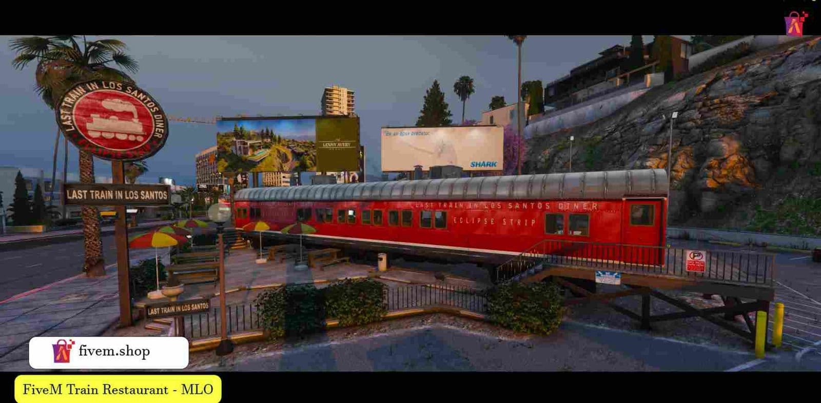 FiveM Train Restaurant MLO