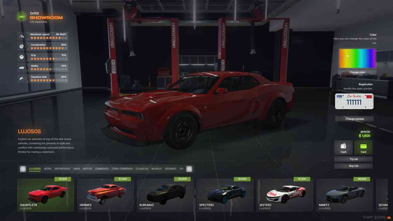 FiveM Car Dealership Script