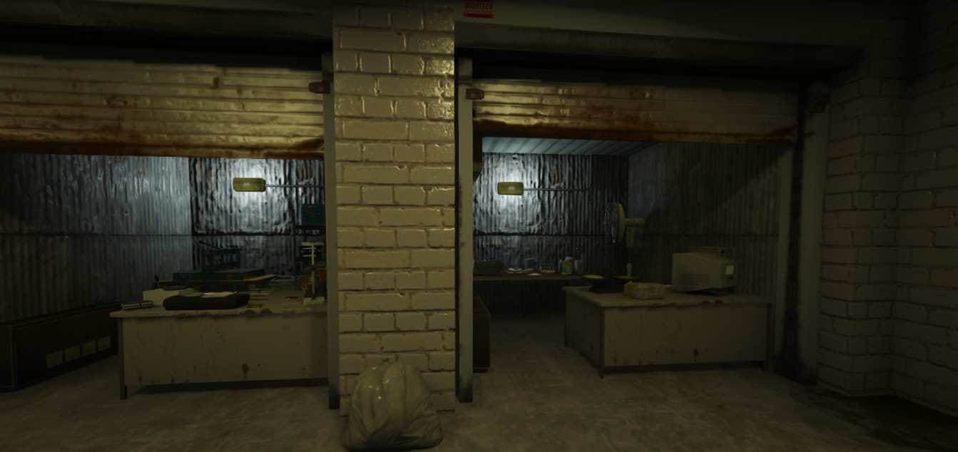 good Illegal BlackMarket MLO FiveM