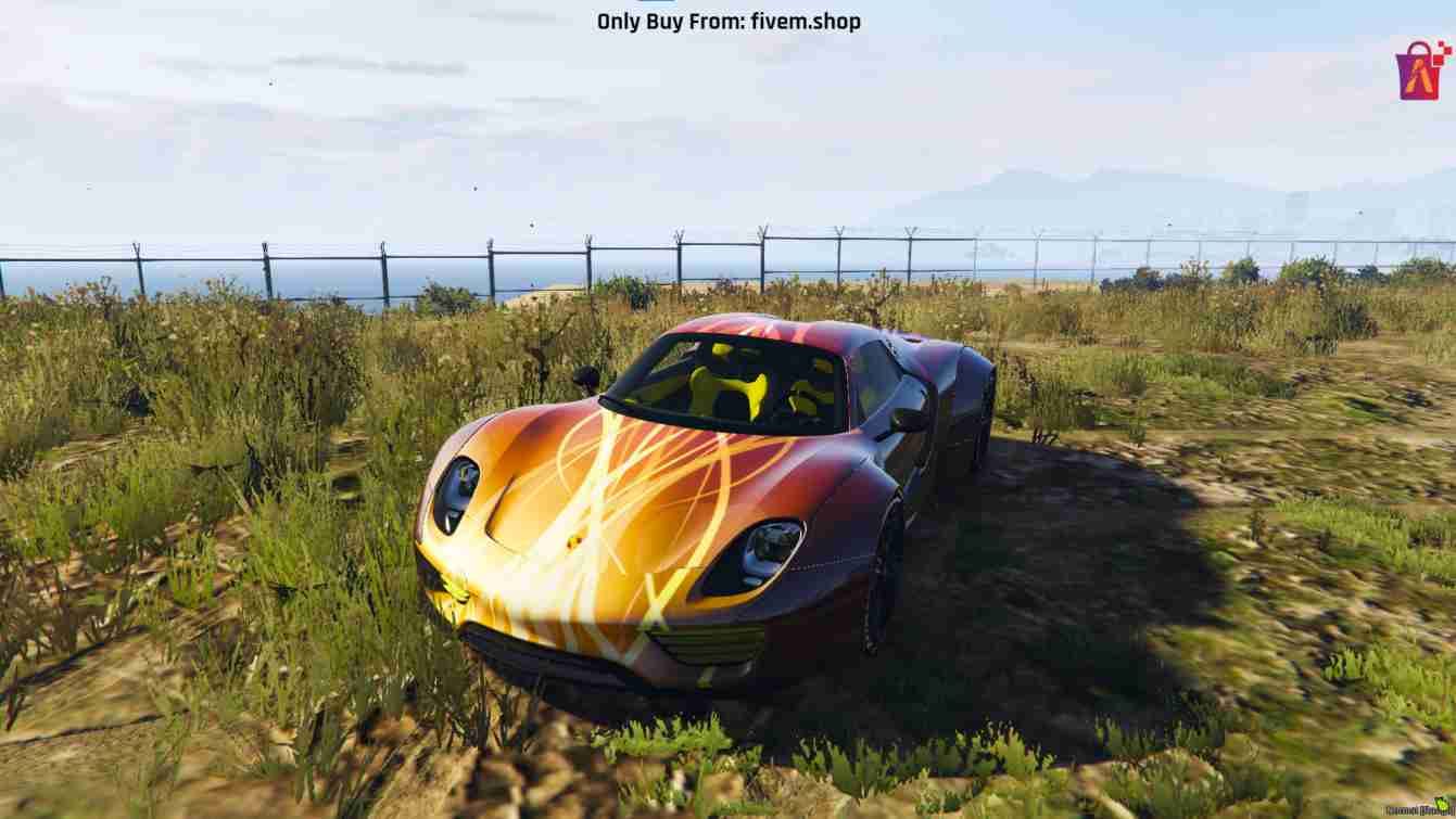 FiveM Porsche 918 Spyder Widebody Car