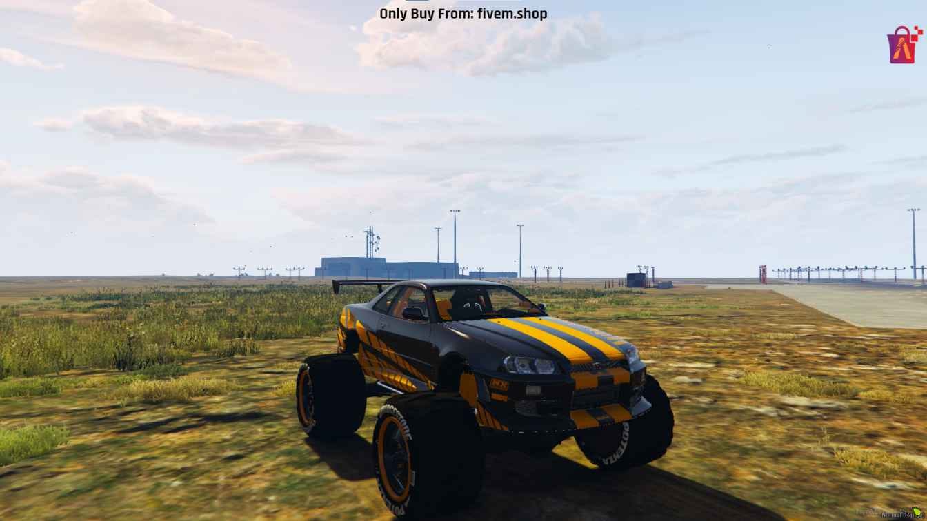 FiveM Nissan Skyline R34 Monster Car