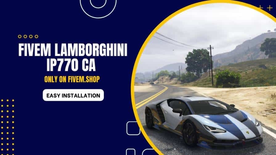 FiveM Lamborghini IP770 Car