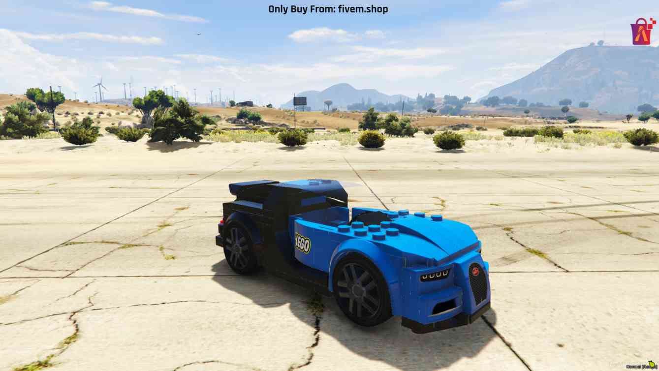 FiveM Bugatti Chiron Lego Car