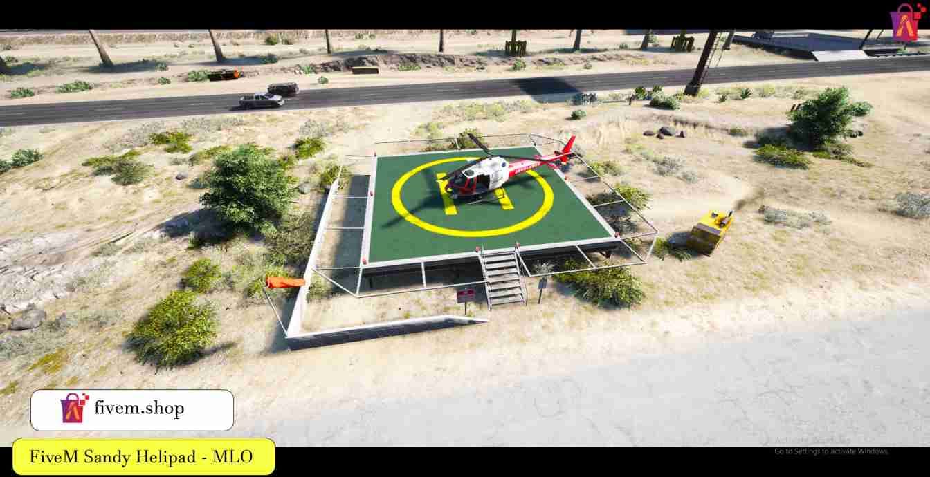 FiveM Sandy Helipad MLO
