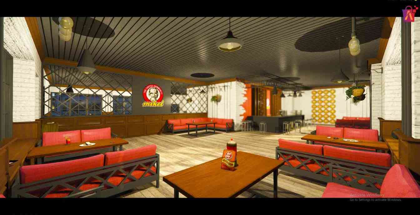 FiveM Coffee Shop MLO