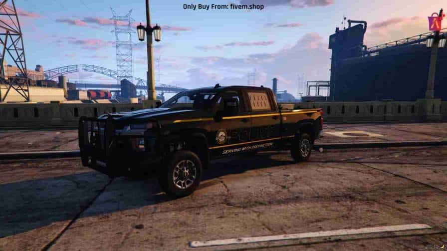 FiveM Non-Branded PD Truck