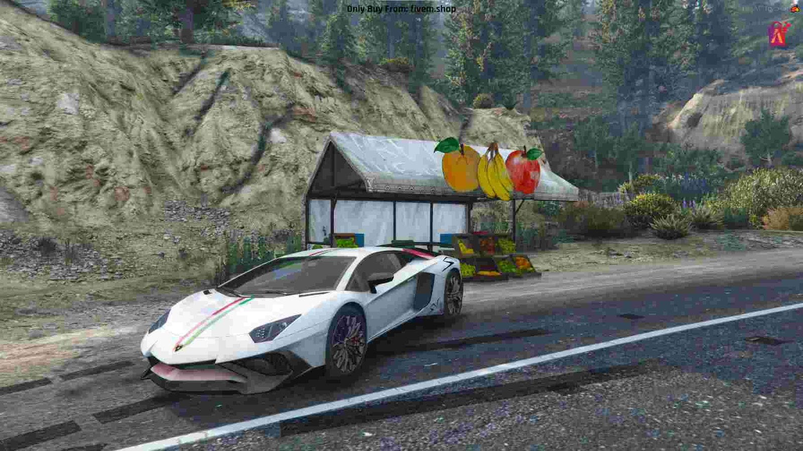 FiveM Lamborghini Aventador Car