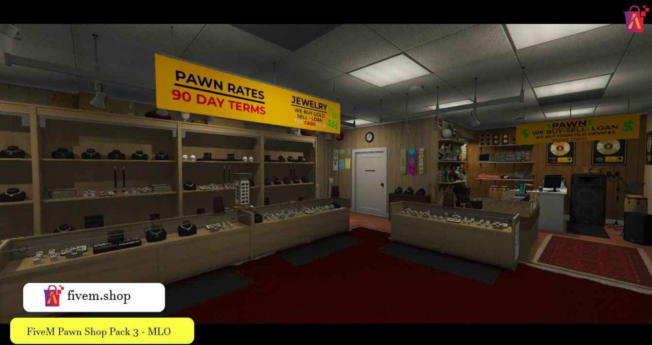 FiveM Pawn Shop MLO V2