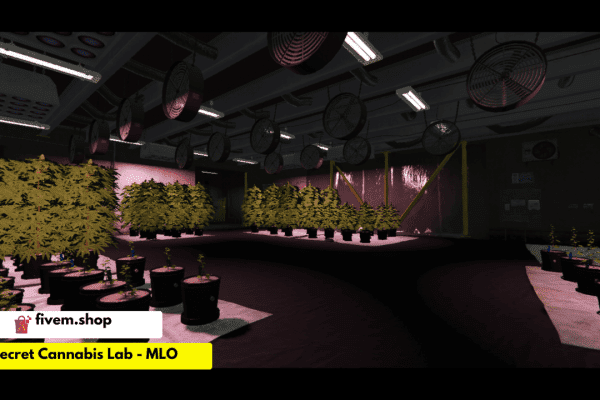 Secret Cannabis Lab FiveM MLO