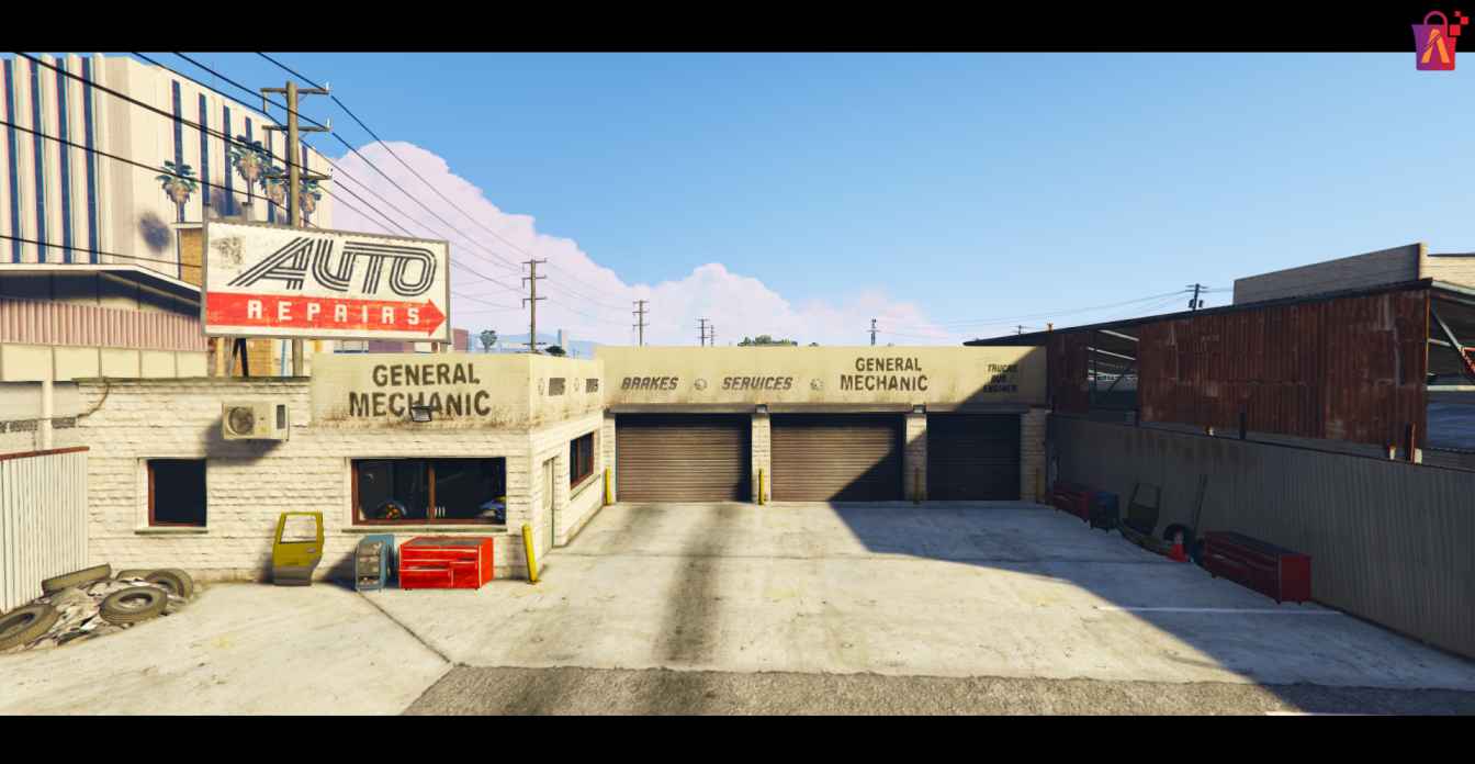 FiveM General Mechanic | FiveM Mechanic Shop MLO