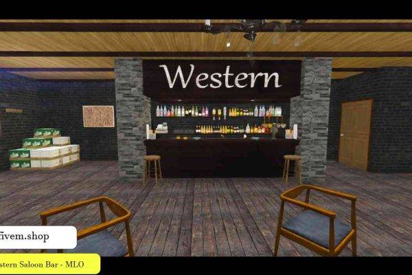 FiveM Western Saloon Bar MLO